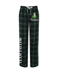 Kids Green Tartan Pyjama Trousers