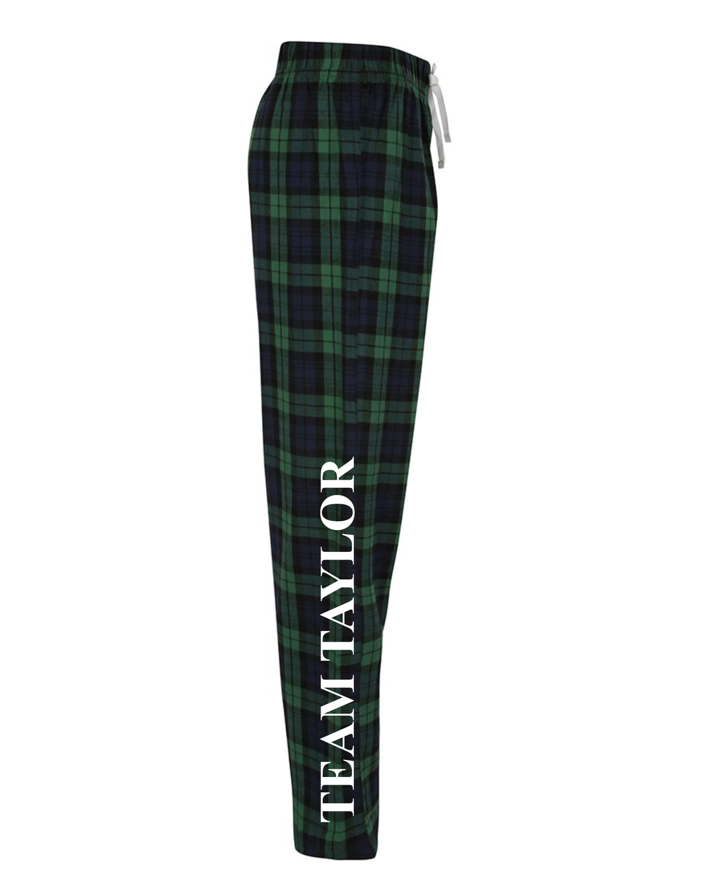 Kids Green Tartan Pyjama Trousers