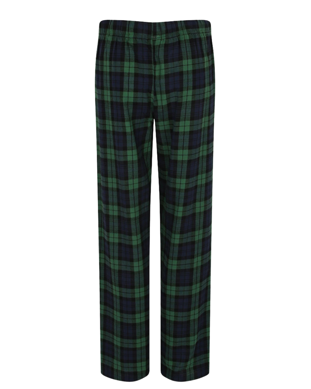 Kids Green Tartan Pyjama Trousers